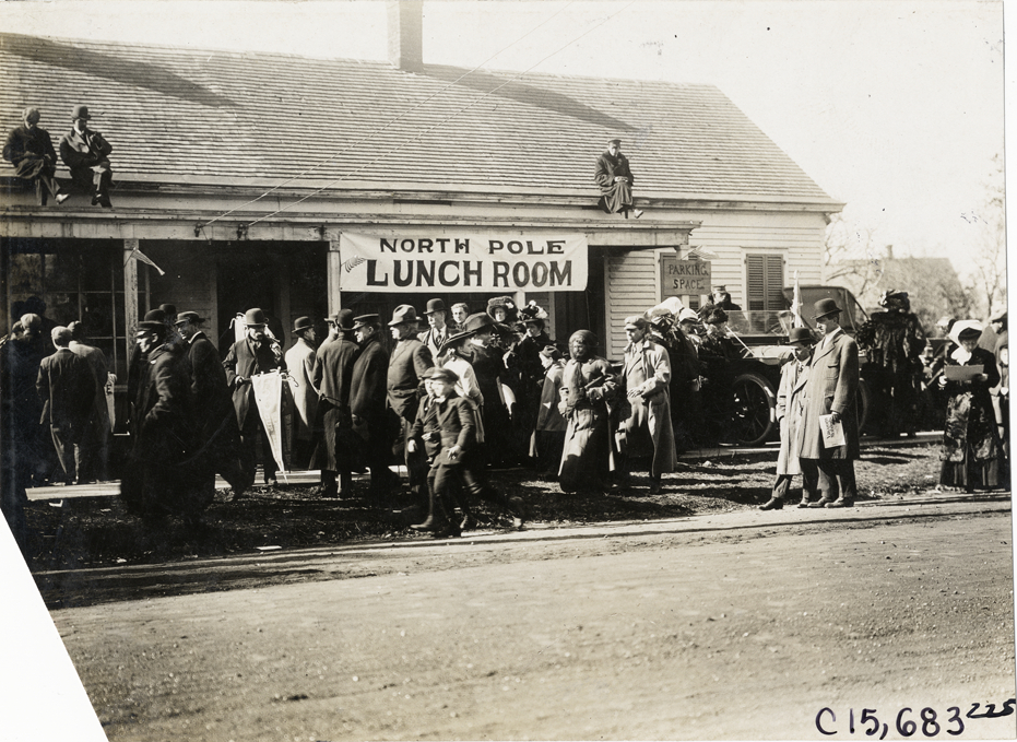 North Pole Lunch Room, 1909 Vanderbilt Cup races