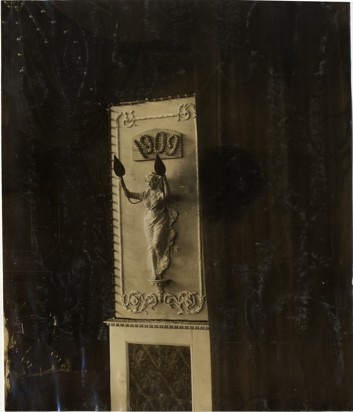Wall sconce, 1909 Boston Auto Show