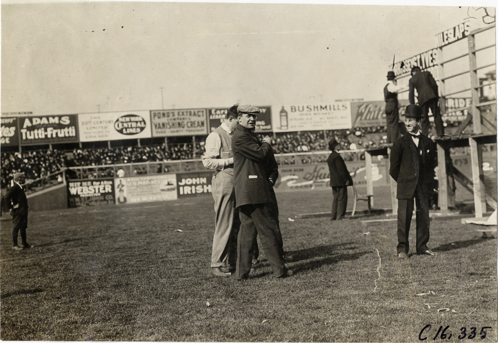 Officials at track meet