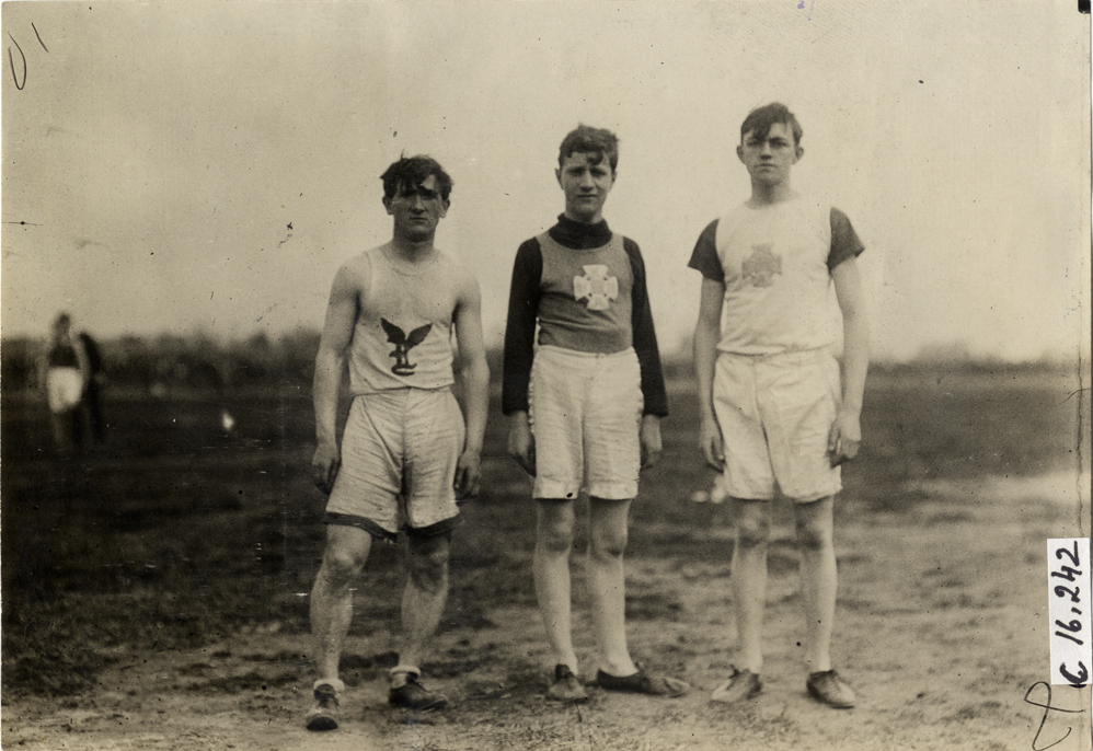 Runners, 1909 New Jersey Marathon