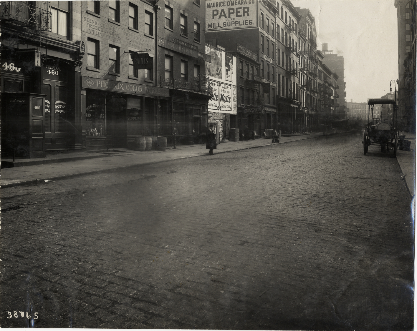 Buildings on Pearl Street, New York