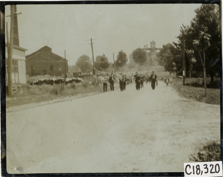 Brass band, 1905 Glidden Tour
