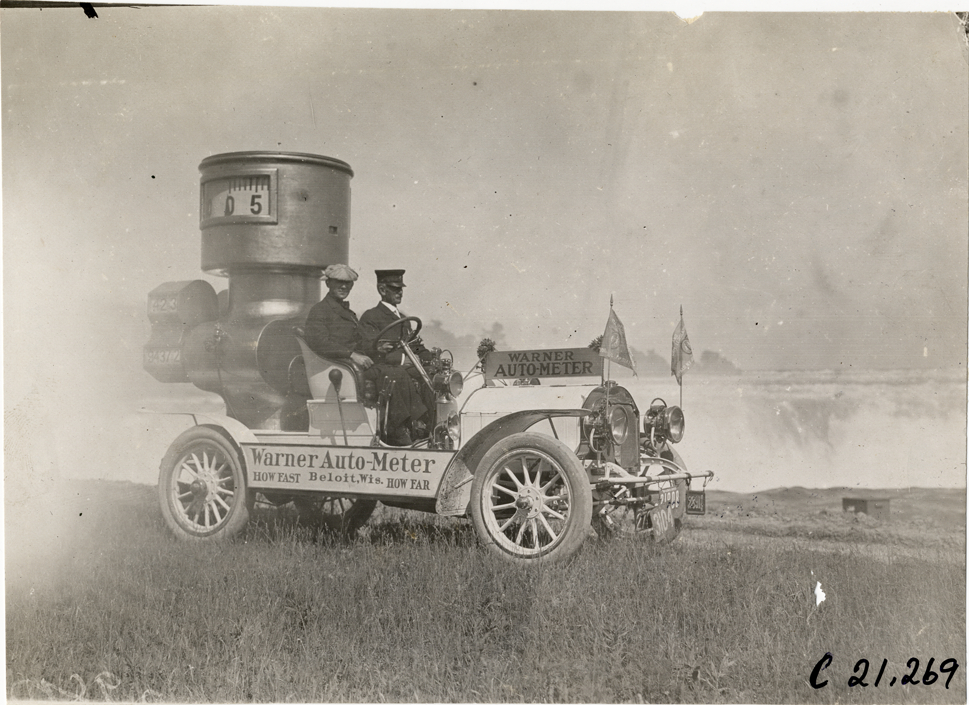 Warner Auto-Meter car Coche velocímetro 1906