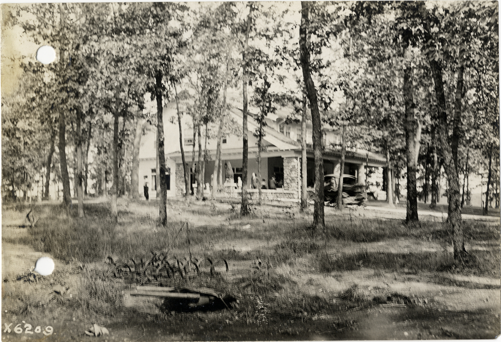 House at Flanders farm, 1912 Glidden pathfinding expedition