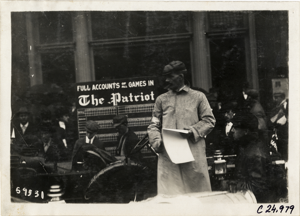 Official, 1910 Harrisburg Endurance Run