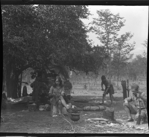 Meg Hall in camp
