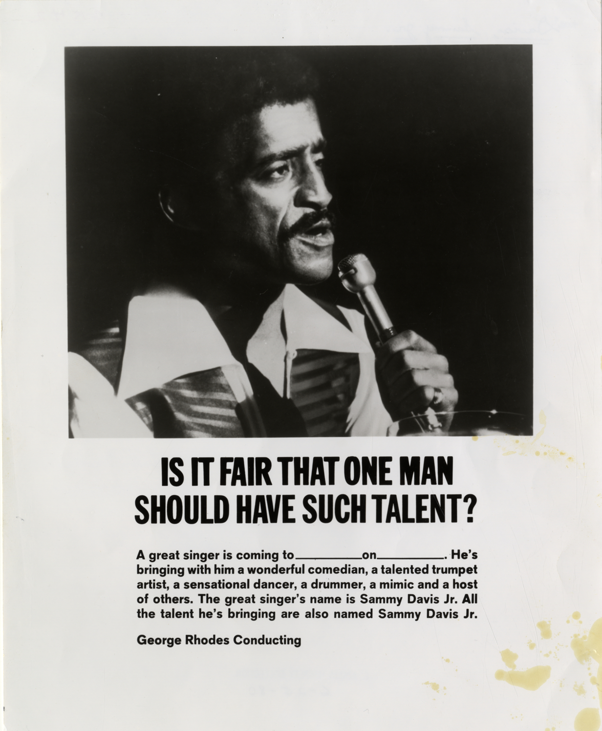 Sammy Davis, Jr.