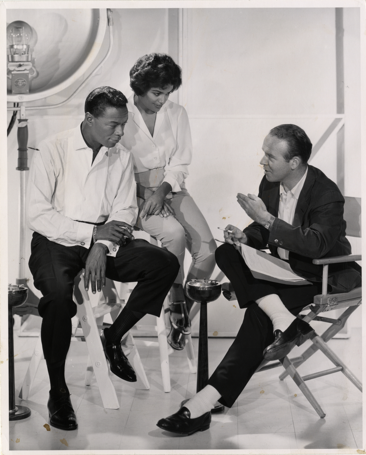 Nat King Cole, Barbara McNair and Bill Colleran