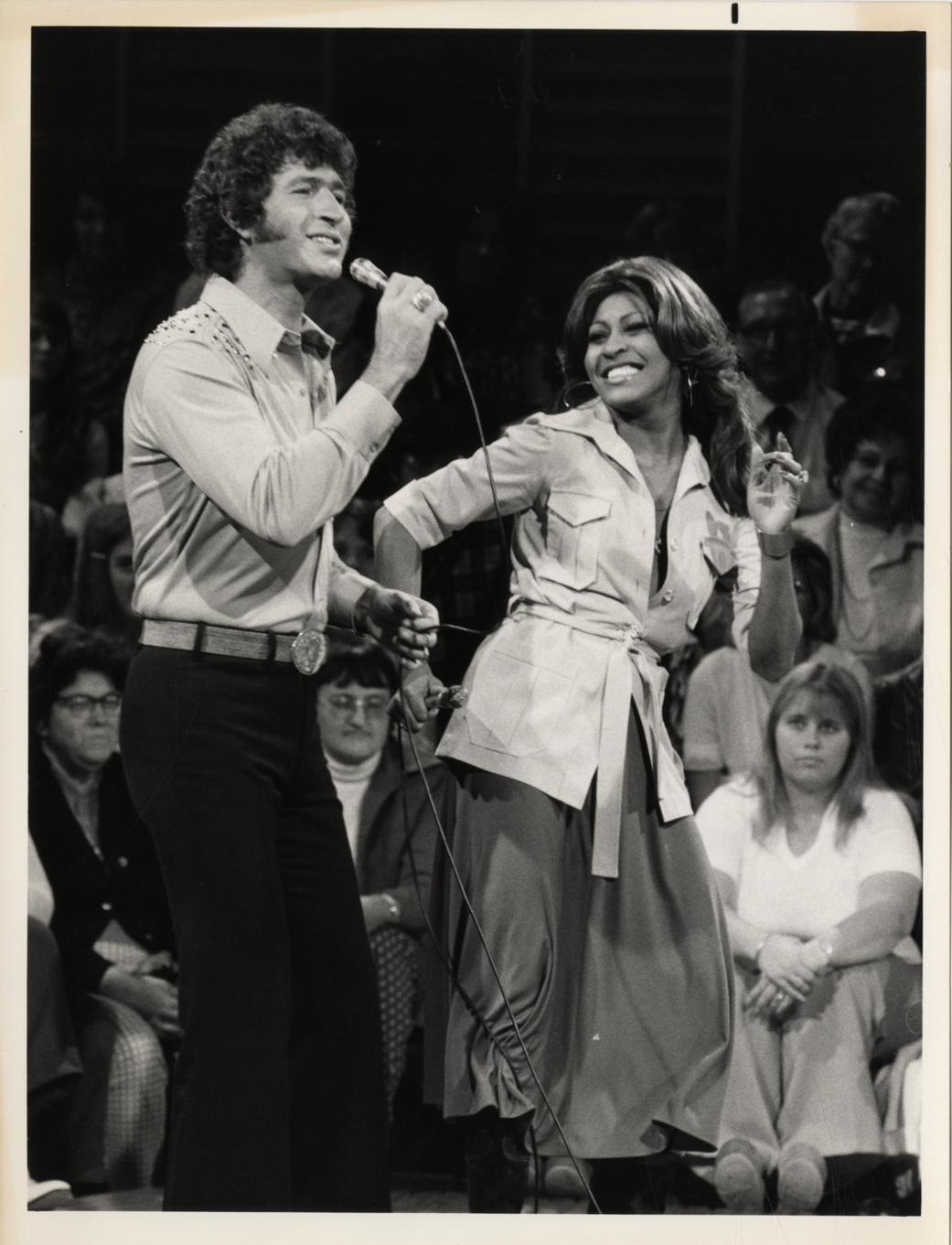 Tina Turner and Mac Davis