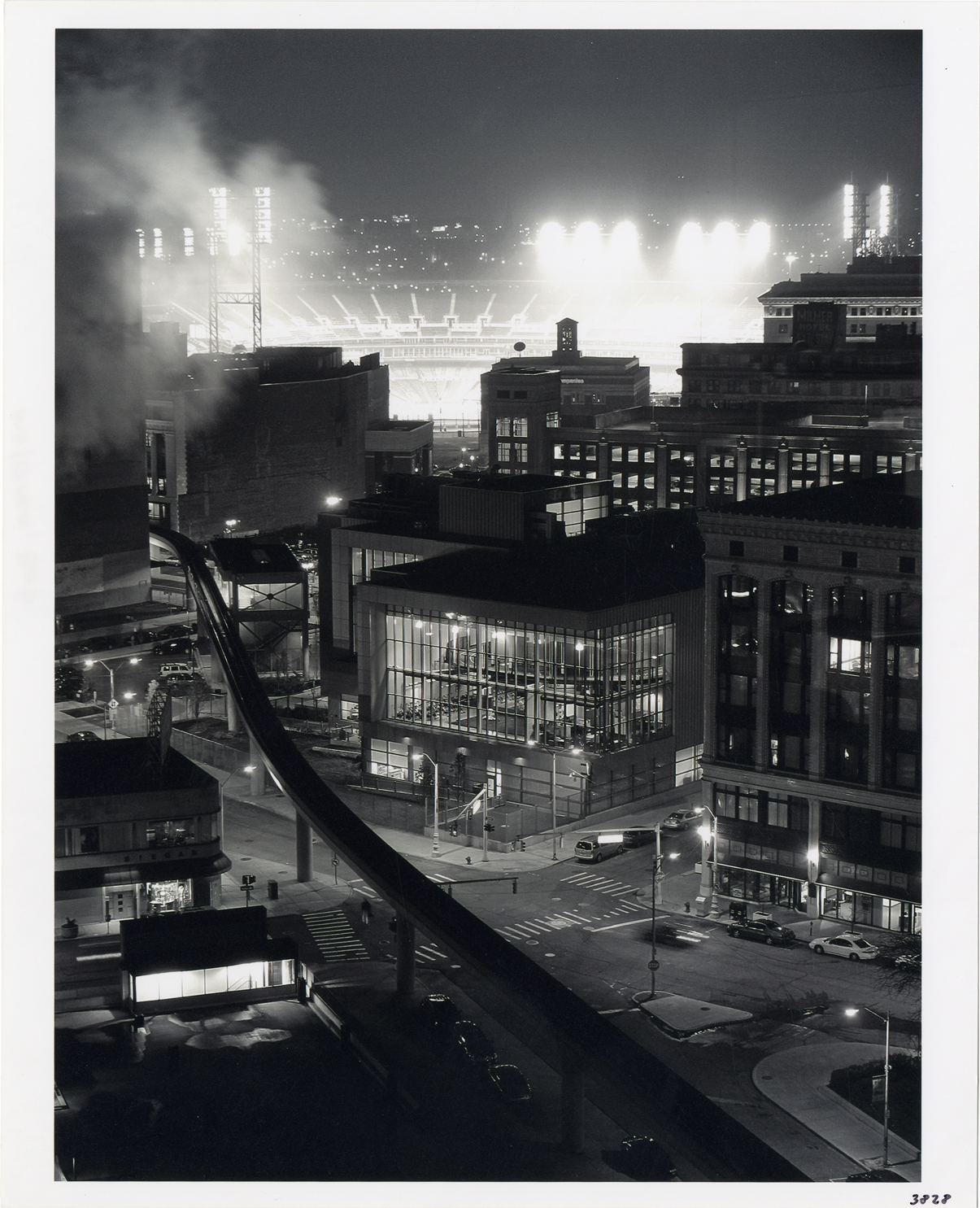 Comerica Park, People Mover and Boll Family Y.M.C.A.