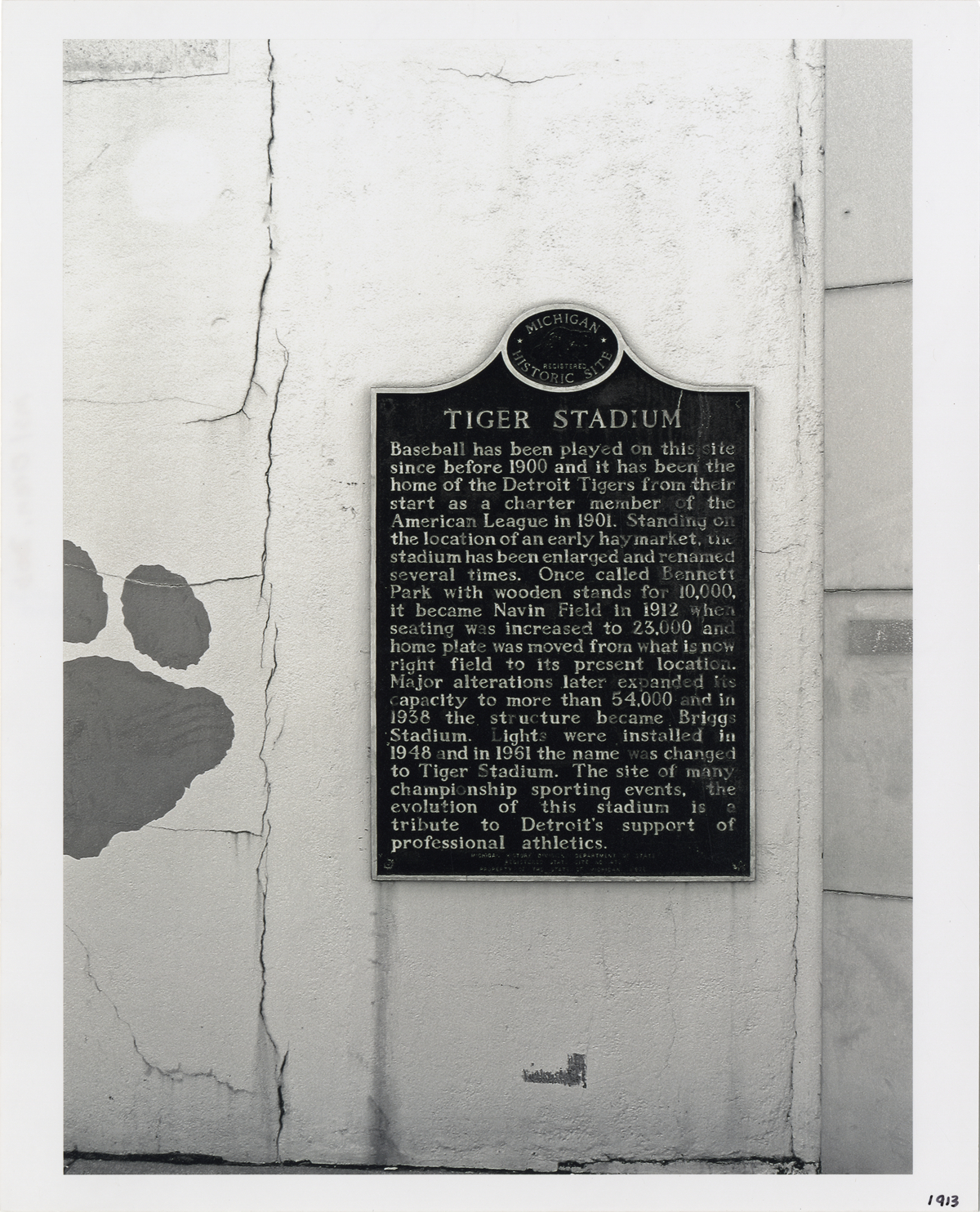 home plate, Tiger Stadium, Nine years ago, the last Tigers …