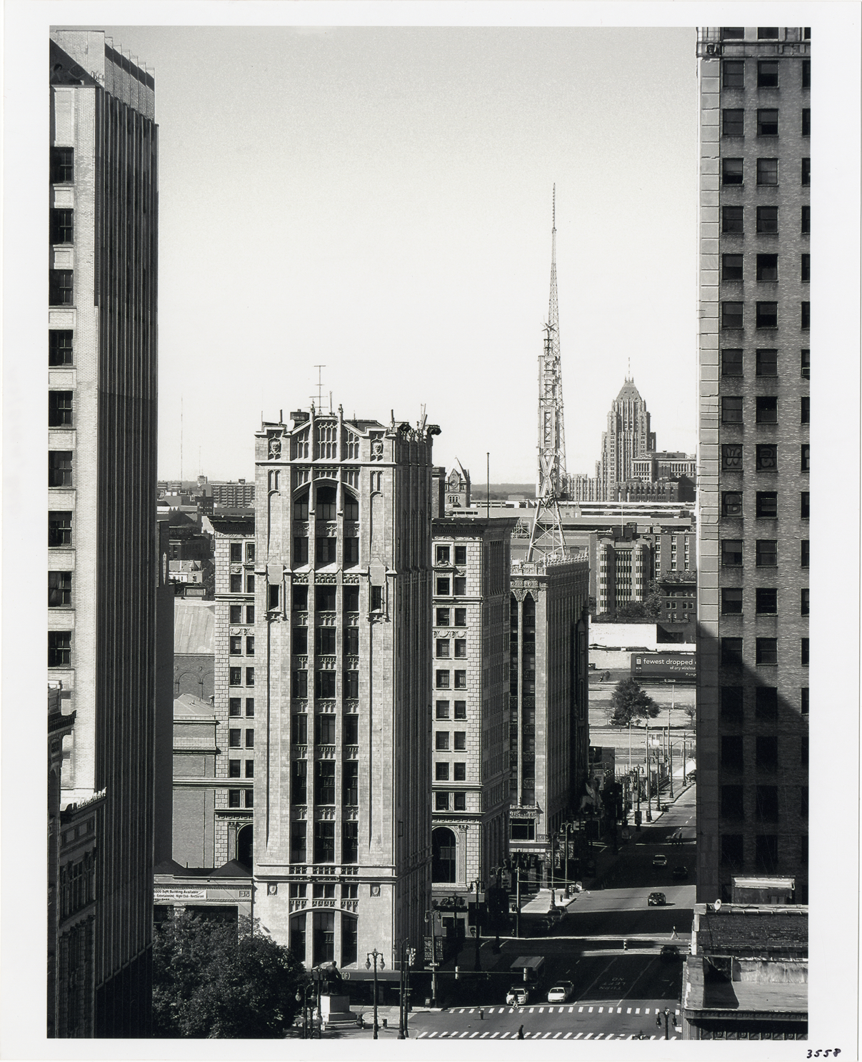 Woodward Avenue north from Grand River Avenue