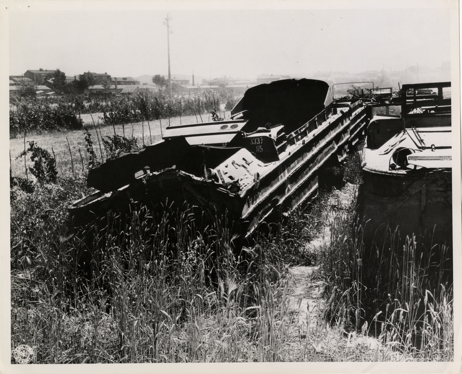 Amphibious truck in salvage yard, Livorno, Italy