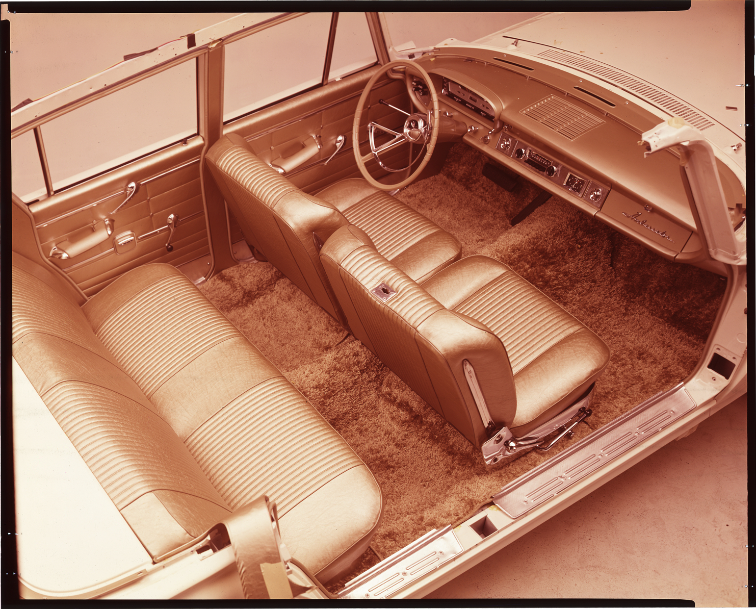 1962 Amc Rambler Ambassador Automobile Interior Dpl Dams