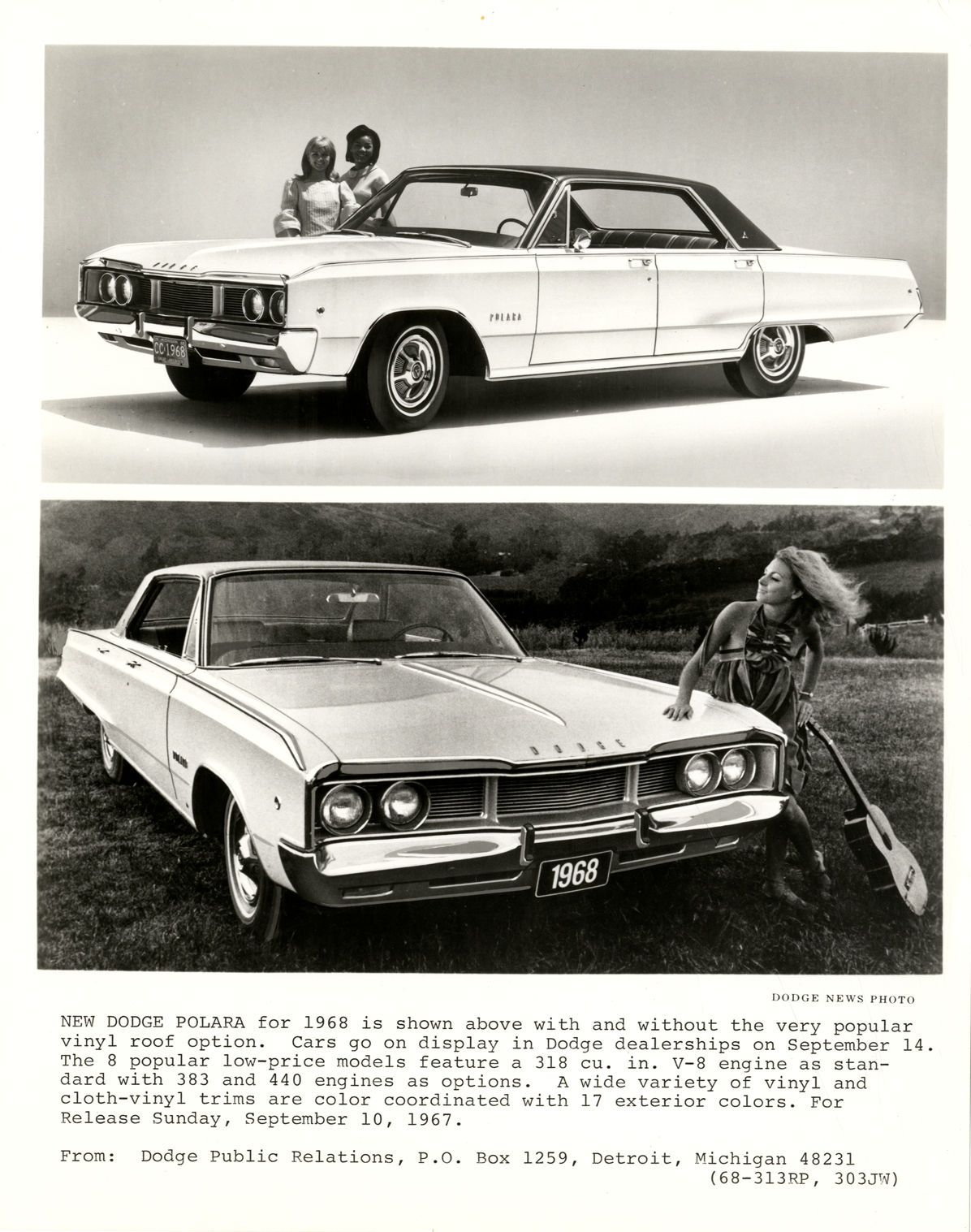 1968 Dodge Polara automobile