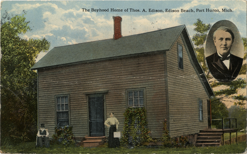 Thomas A. Edison's boyhood home
