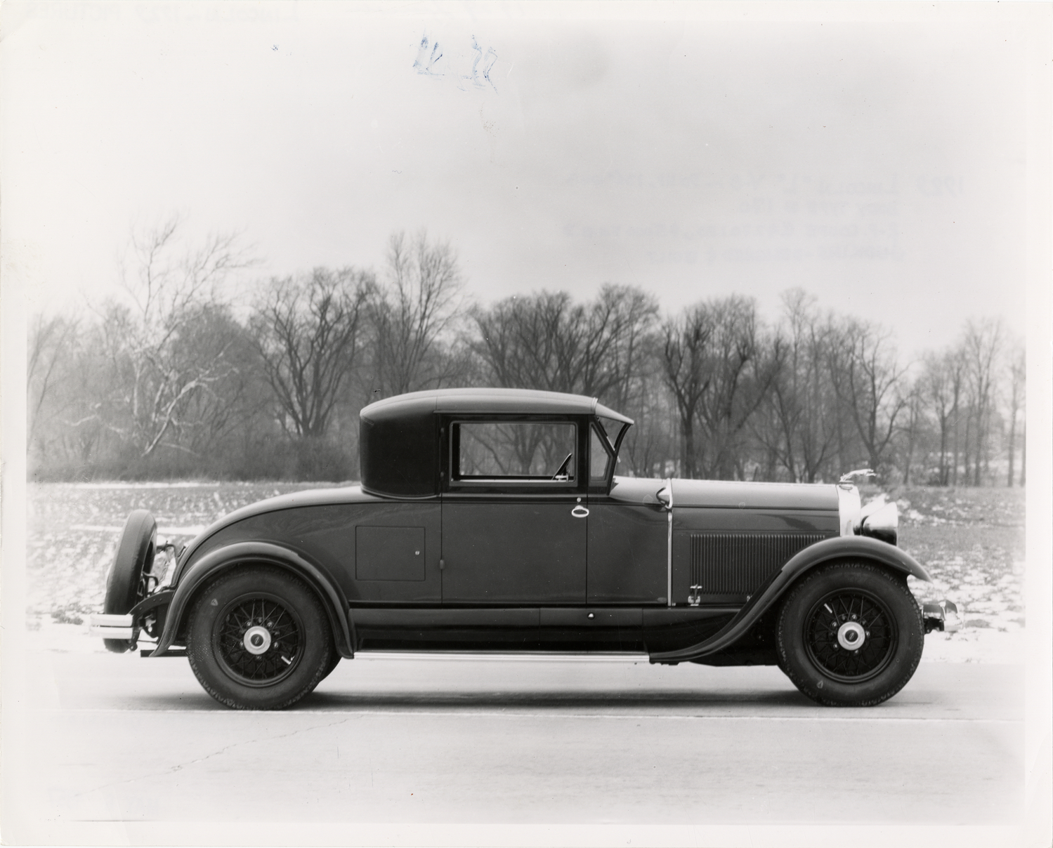 1929 Lincoln "L" automobile | DPL DAMS