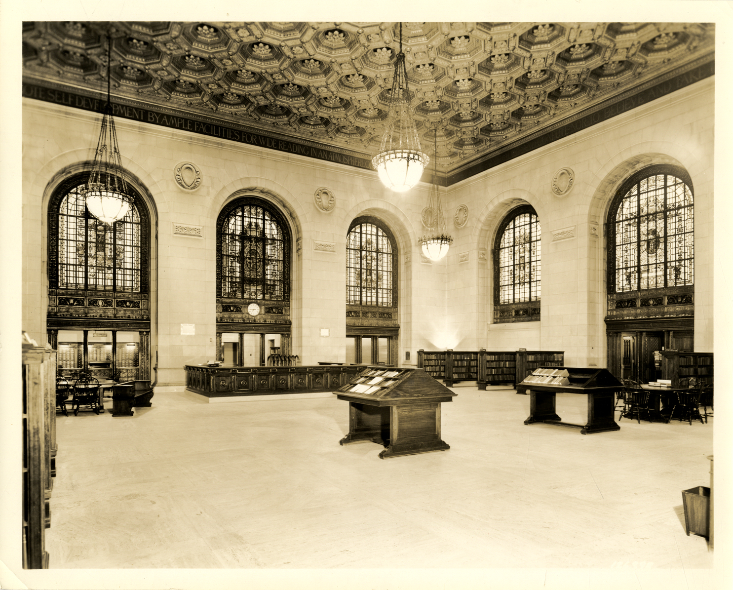 Adam Strohm Hall, Detroit Public Library