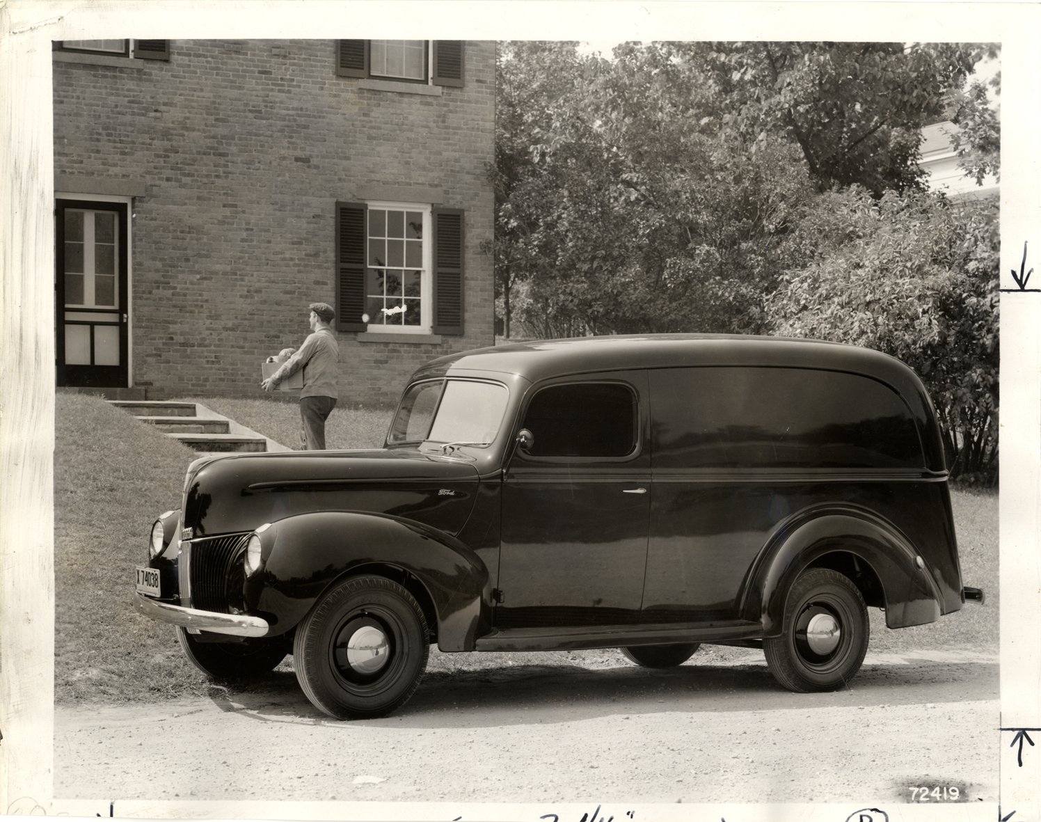 1940 Ford V-8 automobile