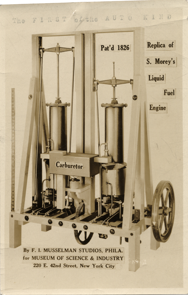 Samuel Morey's 1826 liquid fuel engine | DPL DAMS