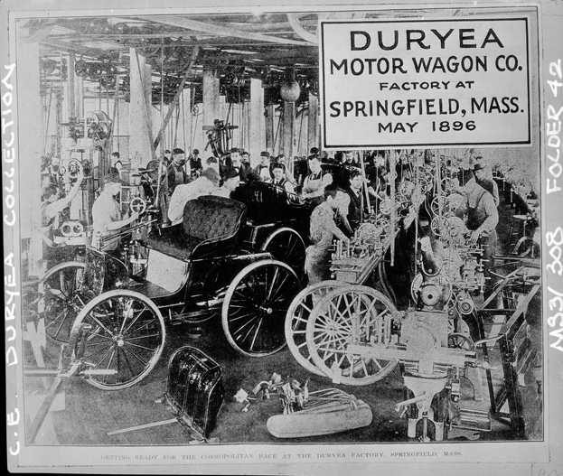 Duryea Motor Wagon Company factory, Springfield, Massachusetts