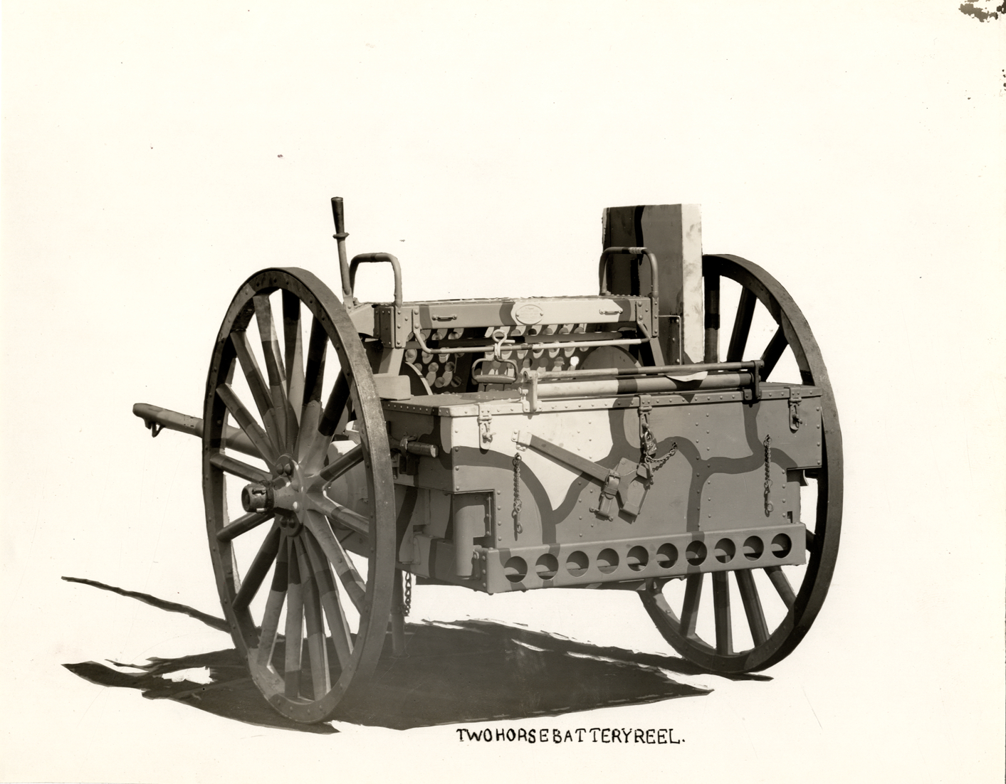 Two horse battery reel
