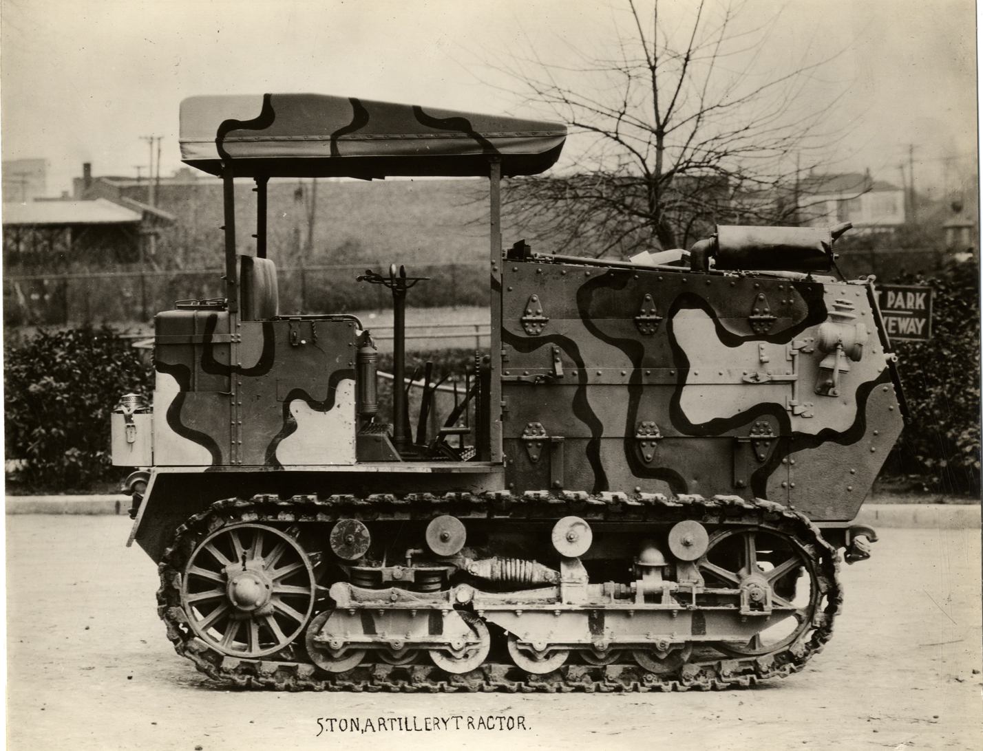 5 ton artillery tractor