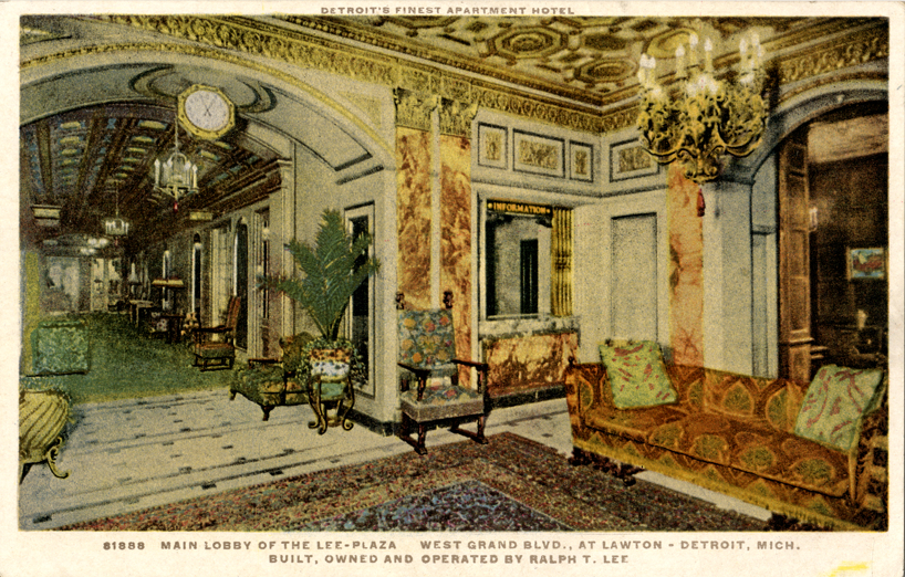 Lobby, Lee-Plaza Hotel | DPL DAMS