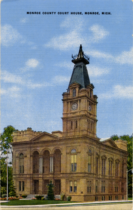 Monroe County Court House, Monroe, Michigan