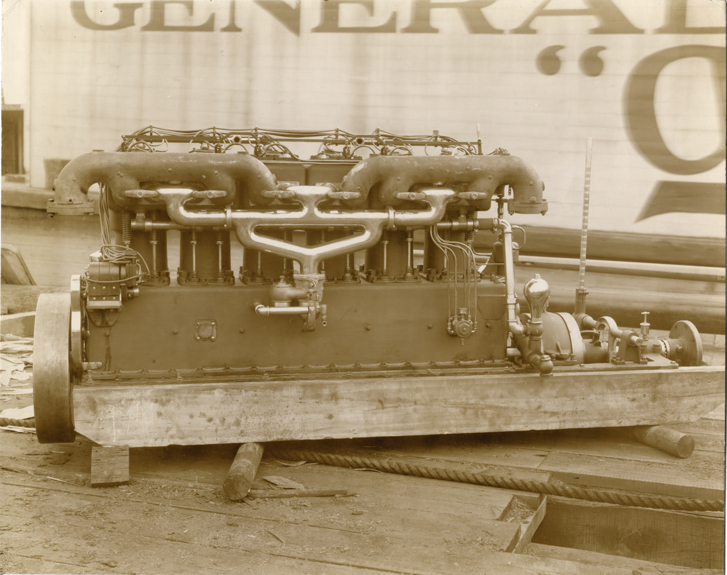 Scripps marine engine