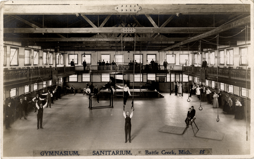 Gymnasium, Battle Creek Sanitarium