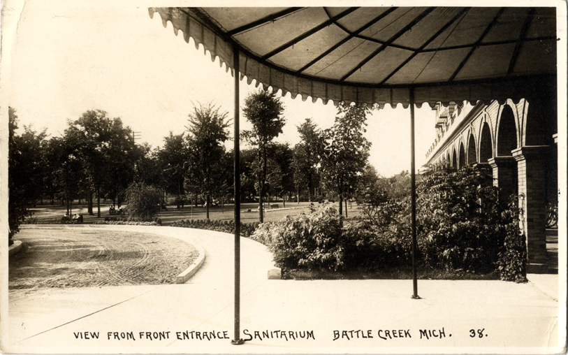 Grounds, Battle Creek Sanitarium