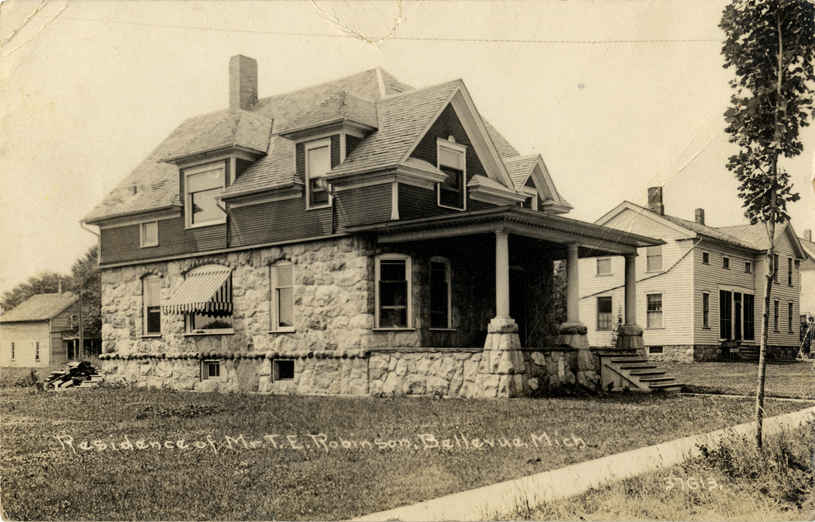 T.E. Robinson residence, Bellevue, Michigan