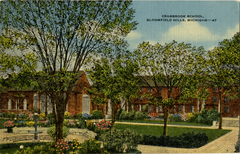 Cranbrook School for Boys, Bloomfield Hills, Michigan