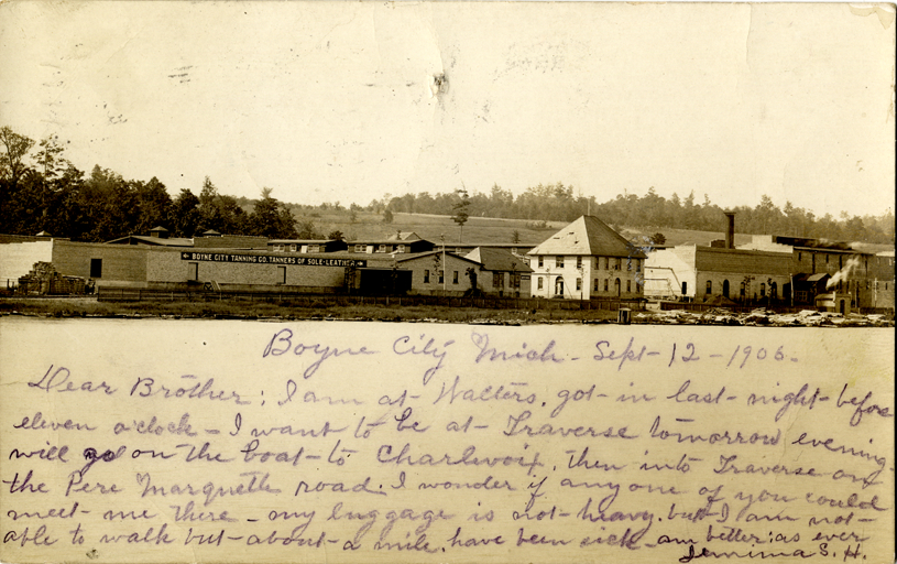 Boyne City Tanning Company, Boyne City, Michigan