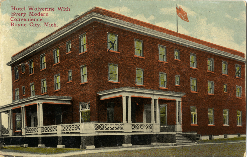 Hotel Wolverine, Boyne City, Michigan