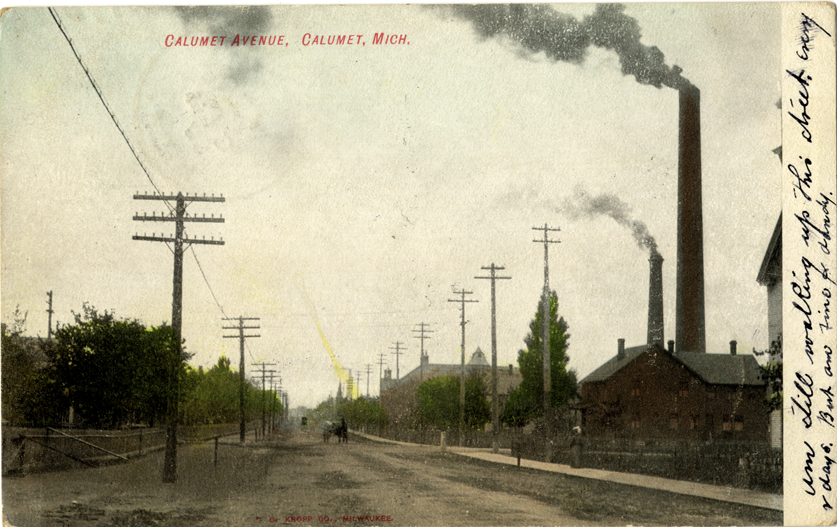 Calumet Avenue, Calumet, Michigan