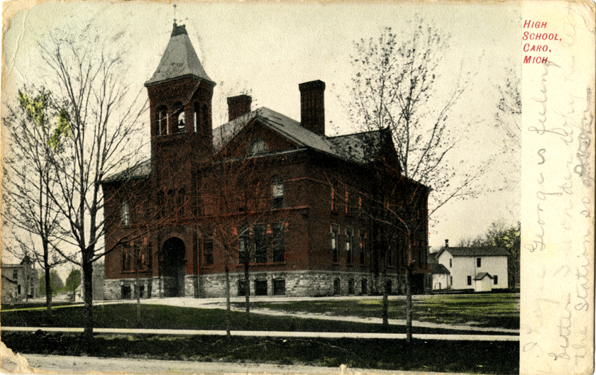 High School, Caro, Michigan