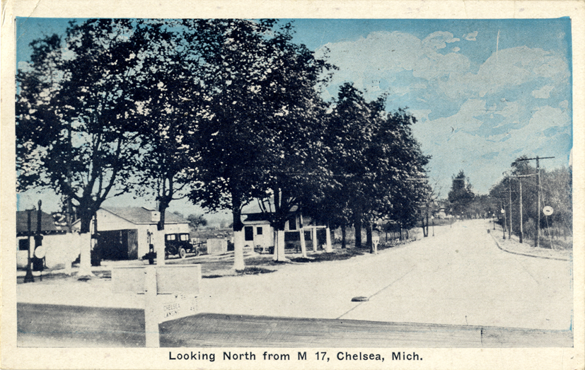 Highway M-17, Chelsea, Michigan