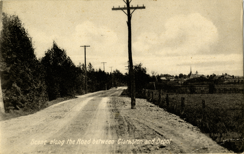 Rural road, Clarkston, Michigan