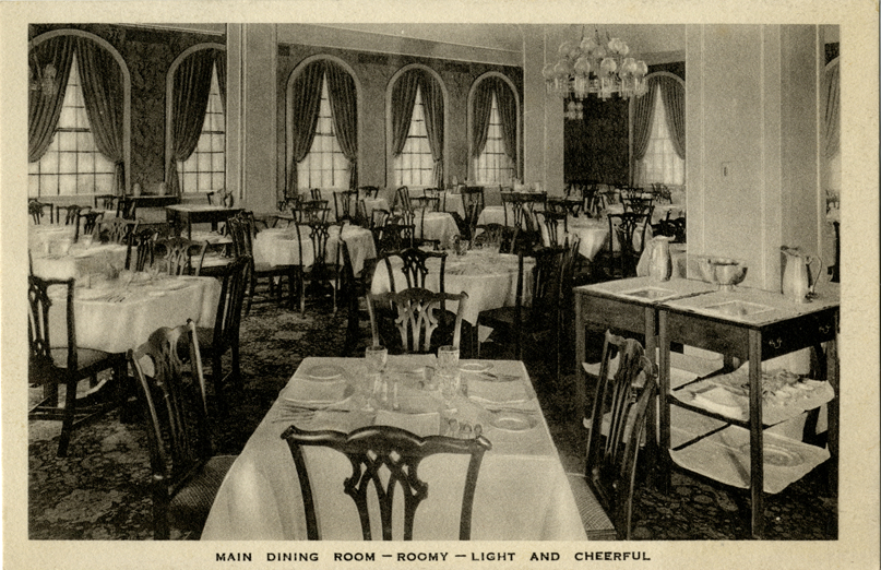 Dining room, Dearborn Inn, Dearborn, Michigan