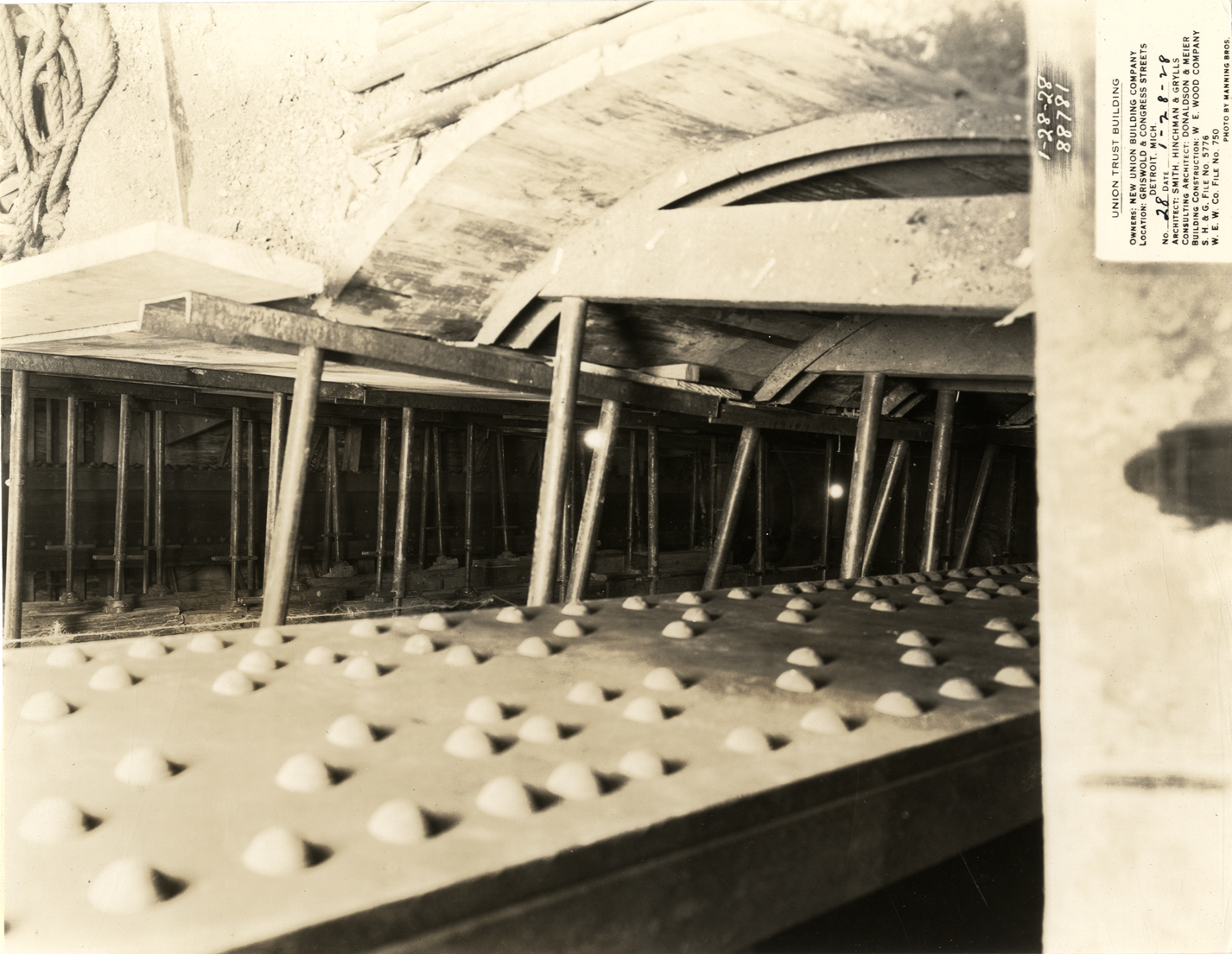 Union Guardian Building under construction