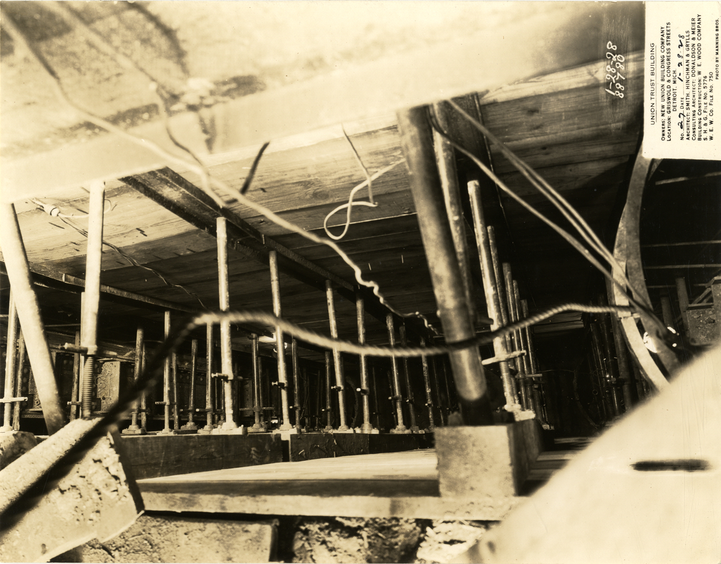 Union Guardian Building under construction