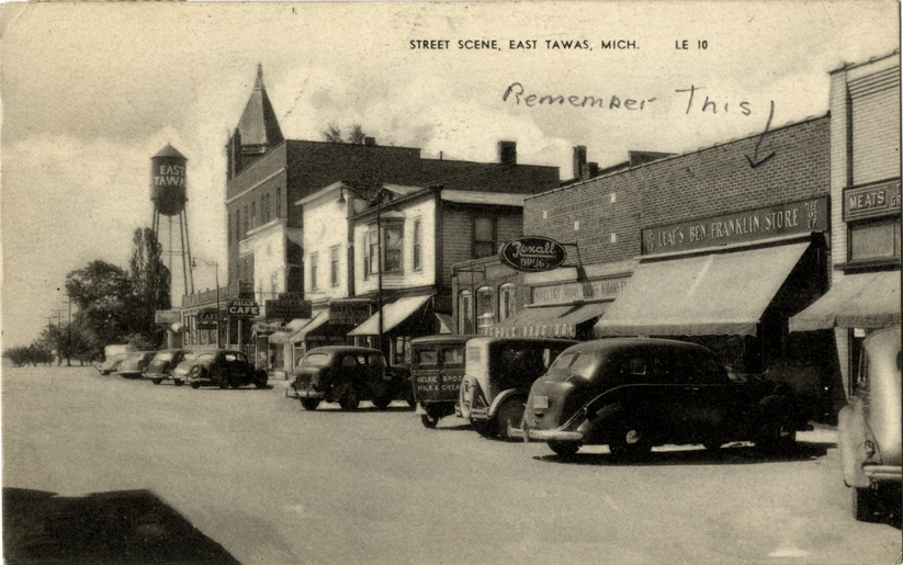 Street, East Tawas, Michigan