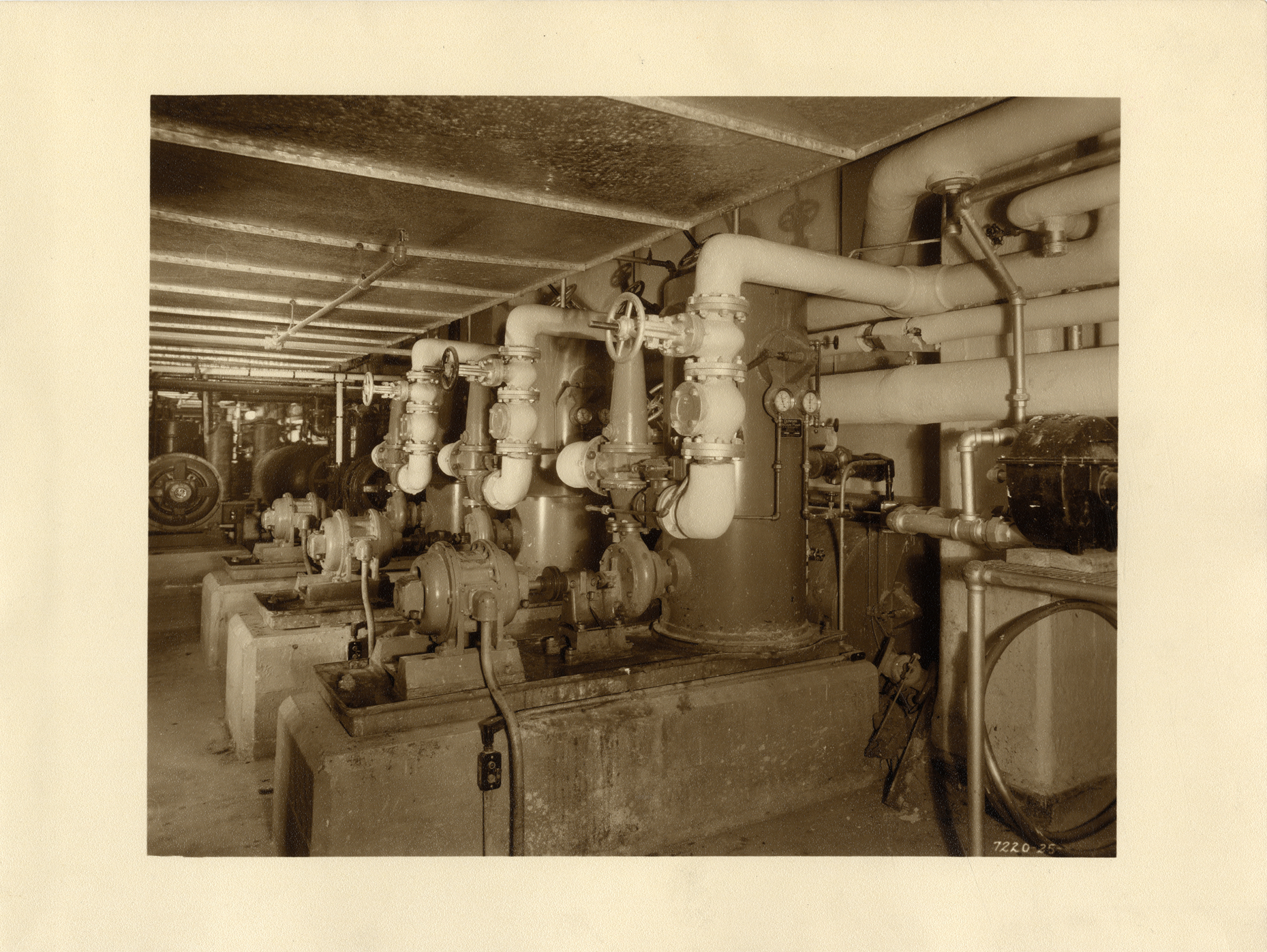 Vacuum pumps, Union Guardian Building