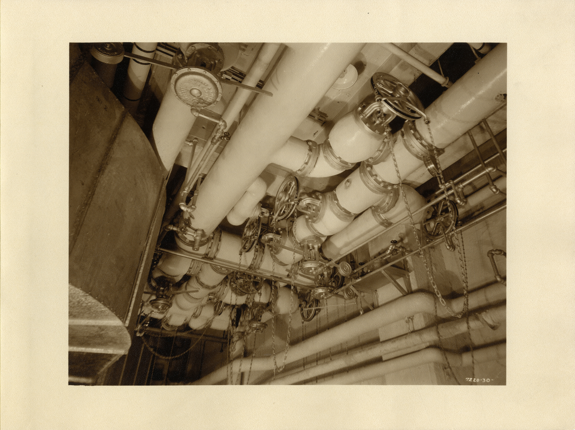 Control valves for heating system, Union Guardian Building