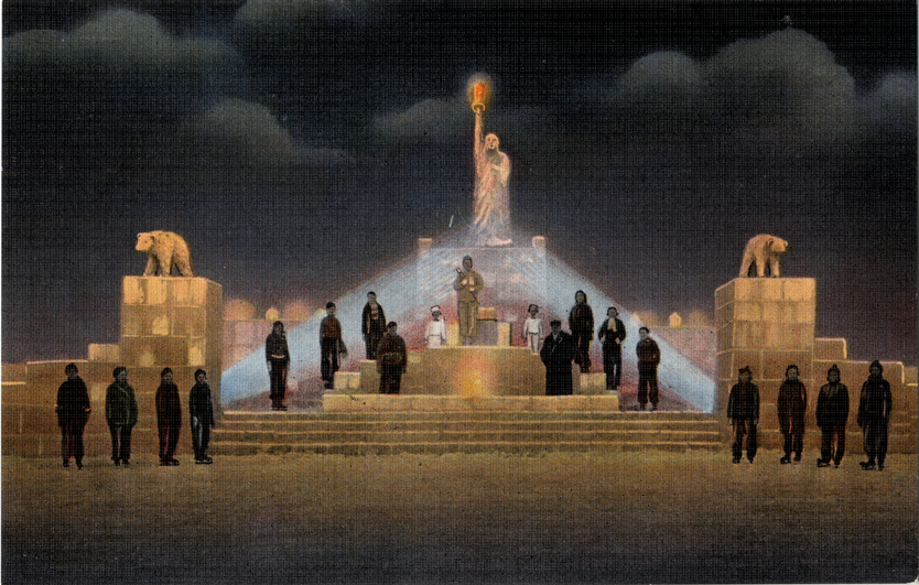 Queen and court, Escanaba Winter Carnival, Escanaba, Michigan
