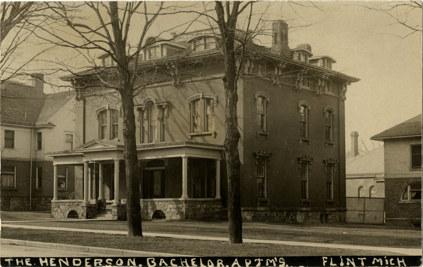 Henderson bachelor apartments, Flint, Michigan