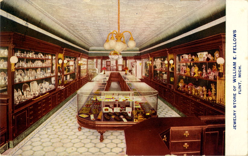 William E. Fellows jewelry store, Flint, Michigan