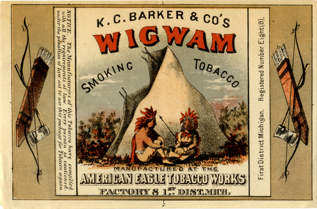 Advertising card for K.C. Barker & Co.